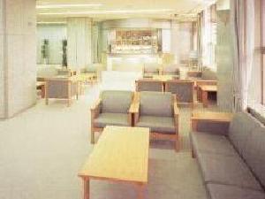 横浜市久保山斎場のロビー