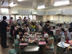 子ども食堂の様子